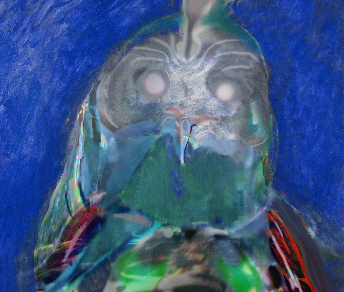 Alex Fischer, Kind of Blue, 2011, 11⅛×13⅛ inch digital matte giclee